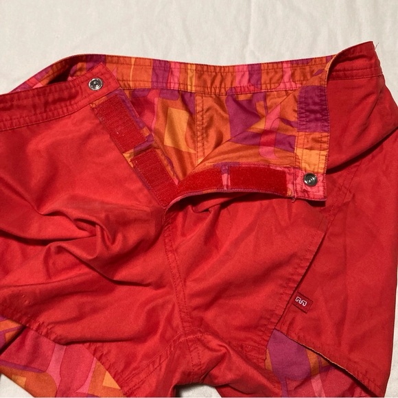 Reversible Orange and Pink Women's Sport Shorts - Picture 9 of 12